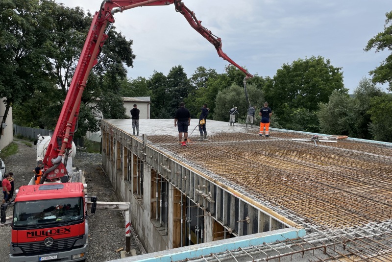 Projekty / Výstavba pavilónu ZŠ Malá Ida - foto
