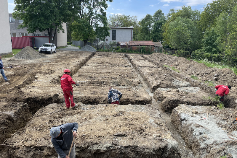 Projekty / Výstavba pavilónu ZŠ Malá Ida - foto