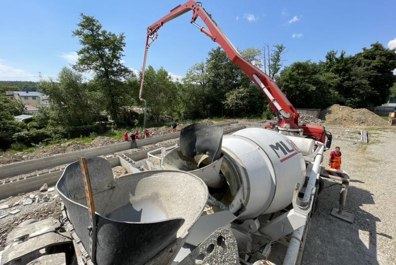 Projekty / Výstavba pavilónu ZŠ Malá Ida - foto