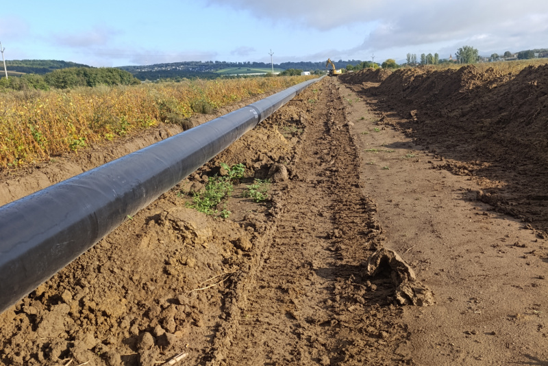 Referencie / Rekonštrukcia VTL plynovodu Krásna nad Hornádom - Sady nad Torysou, časť Zdoba - foto