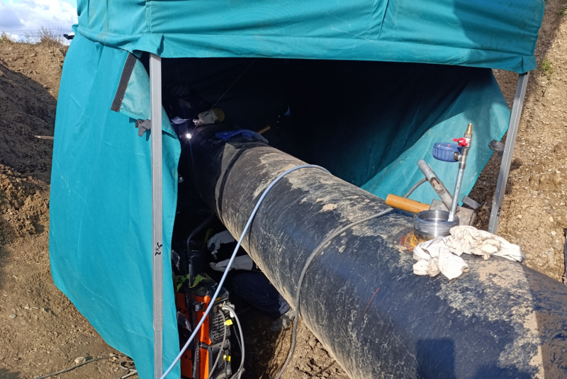 Referencie / Rekonštrukcia VTL plynovodu Krásna nad Hornádom - Sady nad Torysou, časť Zdoba - foto